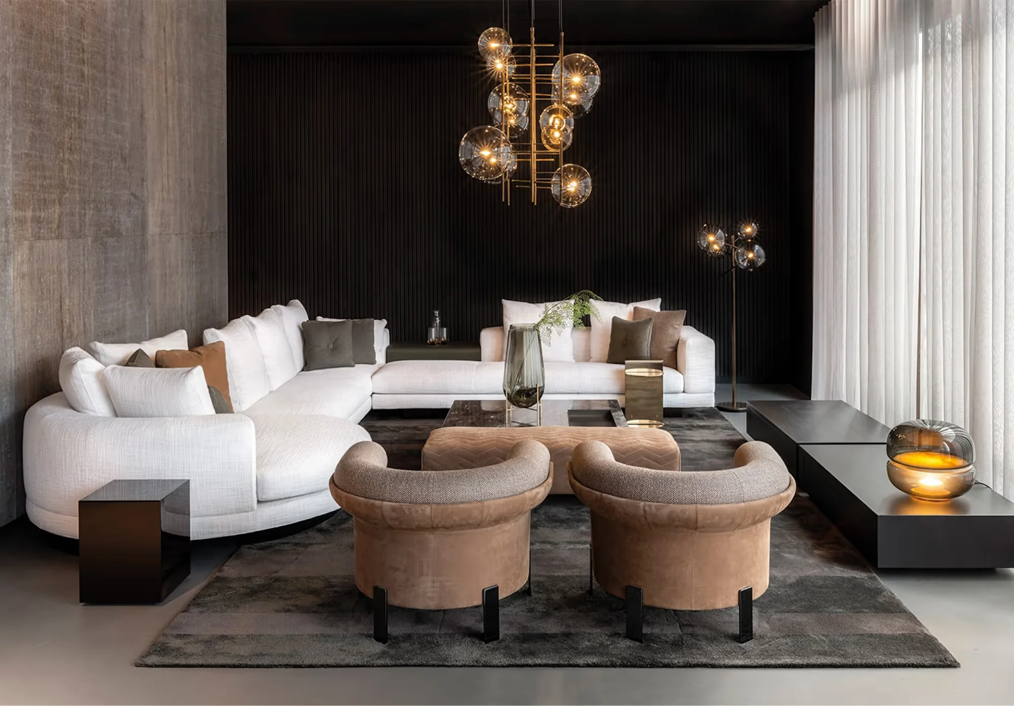 Minotti en Tribù collectie in de HORA showroom